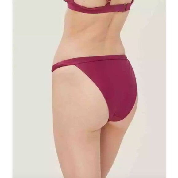 Andie Swim The Caicos Bottom Bikini Plum Size Med NEW Swimwear Beach - Picture 2 of 7